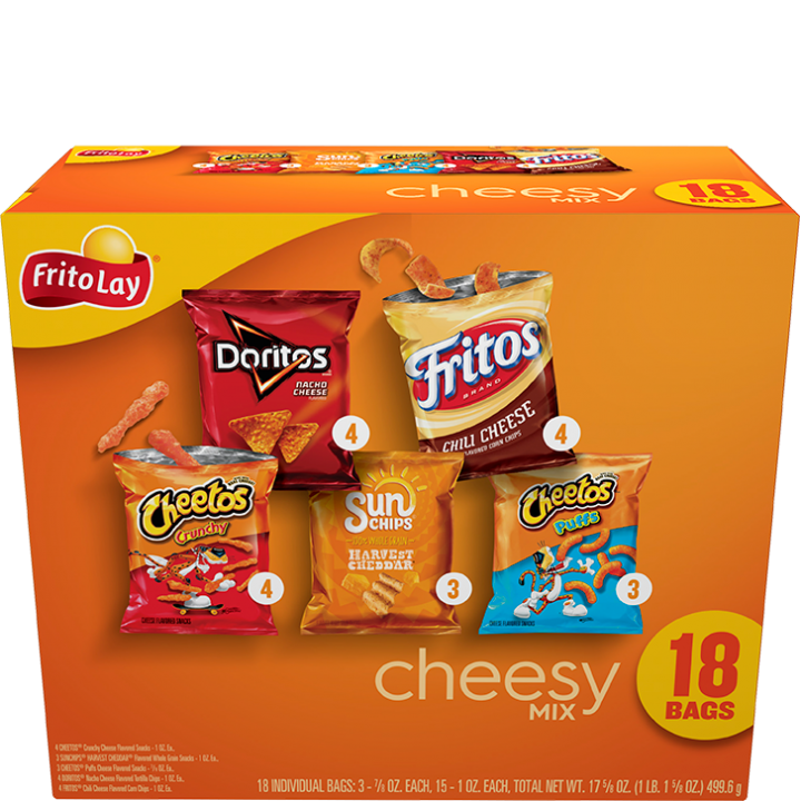 Combo surtido de FRITO-LAY® con queso