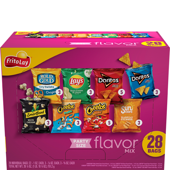 FRITO-LAY® Flavor Mix Party Size Variety Pack