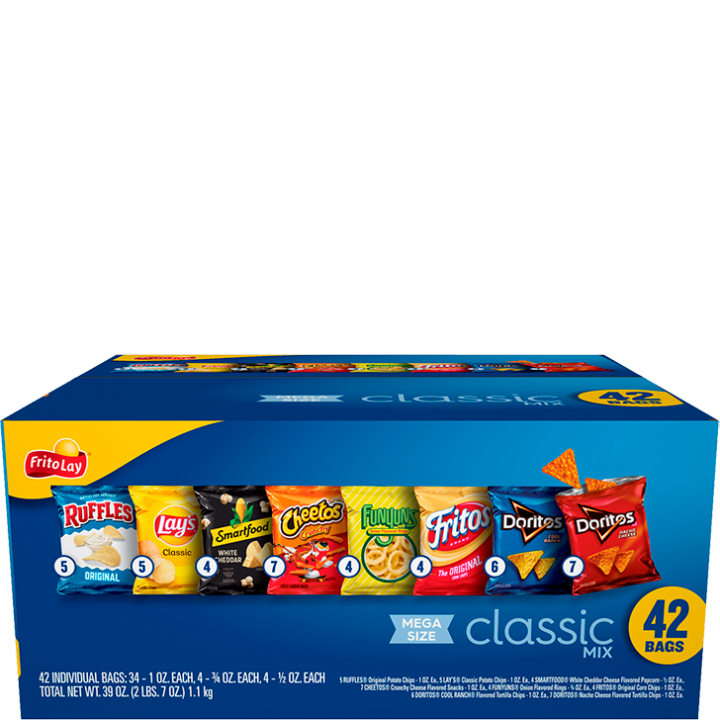 FRITO-LAY® Classic Mix Mega Size Variety Pack