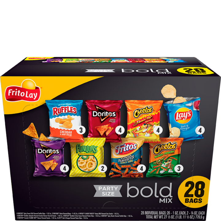 FRITO-LAY® Bold Mix Party Size Variety Pack