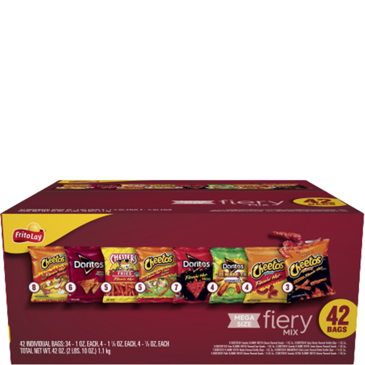 FRITO-LAY® Fiery Mix Mega Size Variety Pack