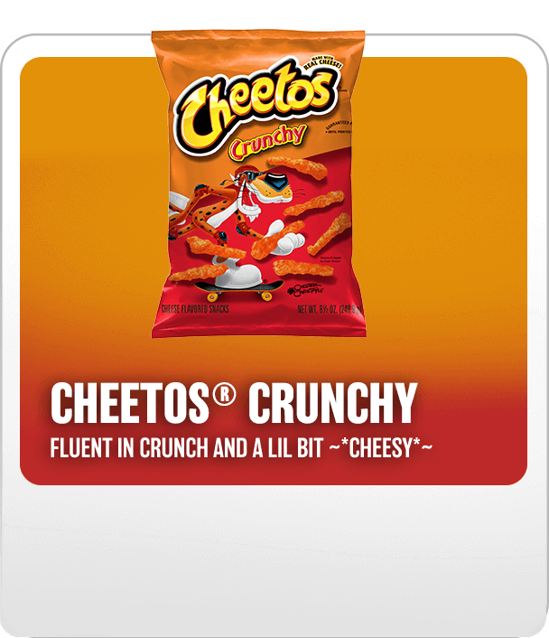 CHEETOS® Crunchy Cheese Flavored Snacks