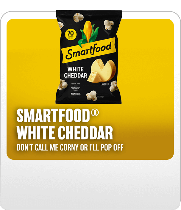 SMARTFOOD® White Cheddar Cheese Flavored Popcorn