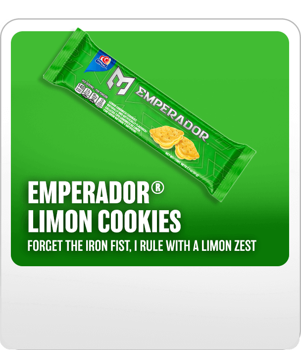 Emperador Limon Cookies