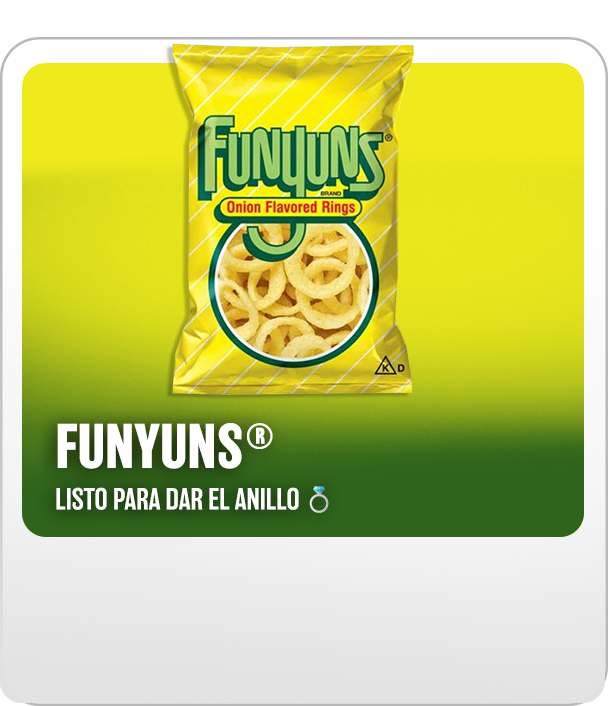 Aros FUNYUNS® sabor cebolla