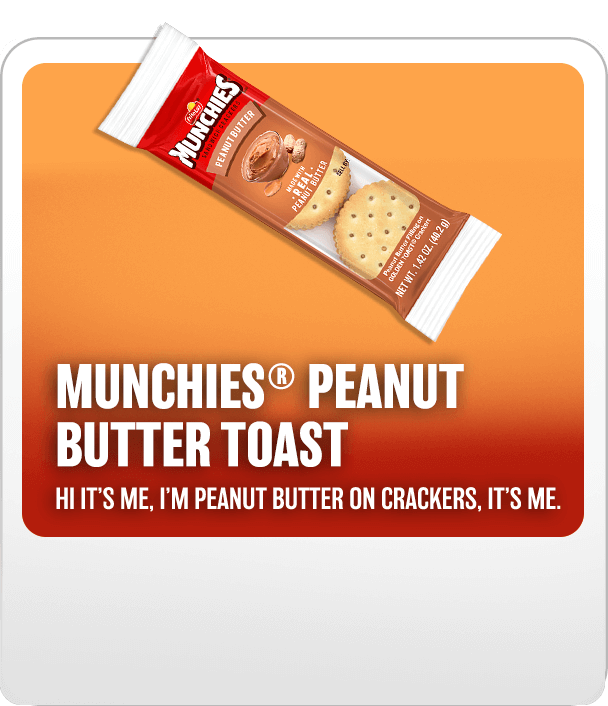 Munchies Peanut Butter Toast On Crackers