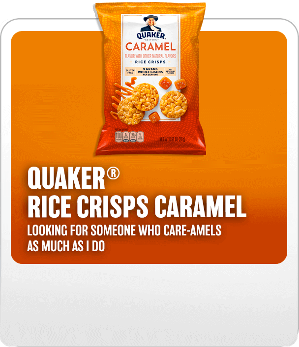 Quaker Rice Crisps Caramel