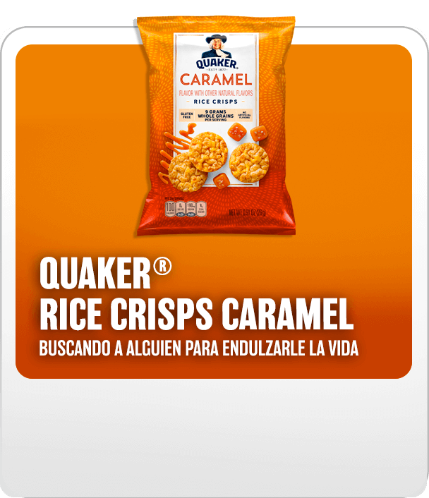 Quaker Rice Crisps Caramel